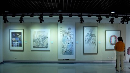 江苏省抗疫主题美术书法精品展亮相泰州